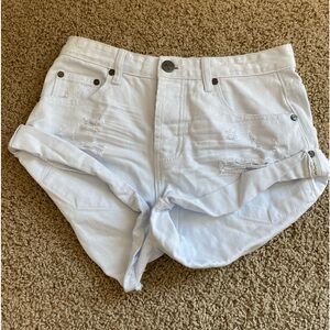 White OneTeaspoon Shorts
